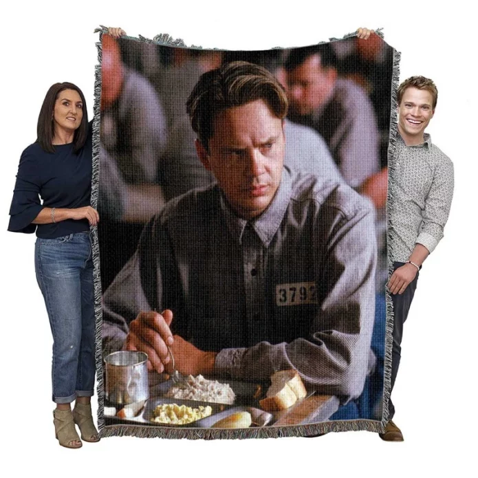 The Shawshank Redemption Movie Tim Robbins Woven Blanket