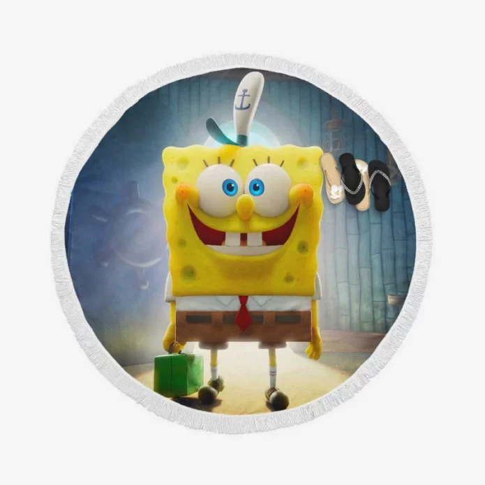 The SpongeBob Movie Sponge on the Run Movie Round Beach Towel
