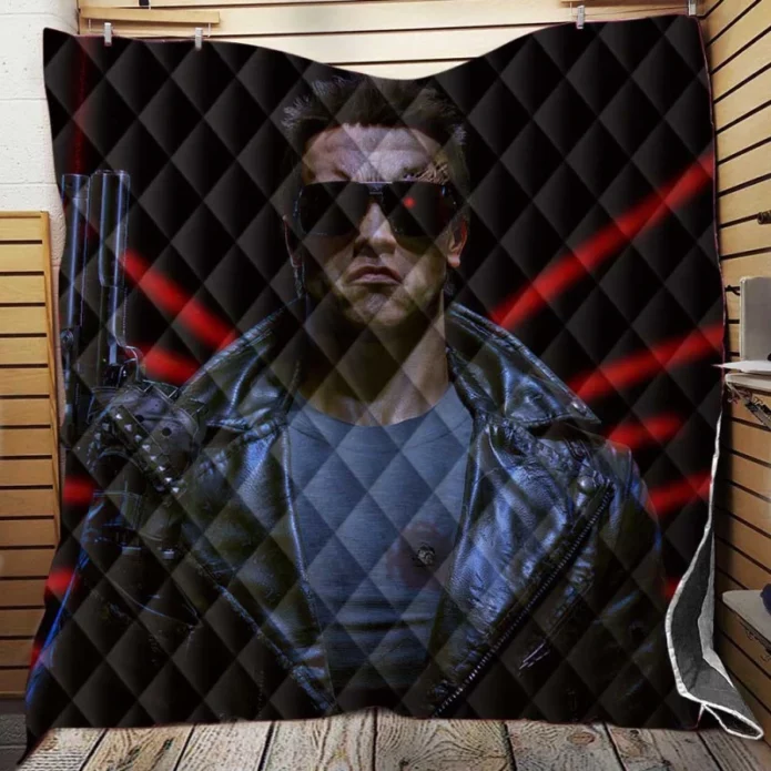 The Terminator Movie Quilt Blanket