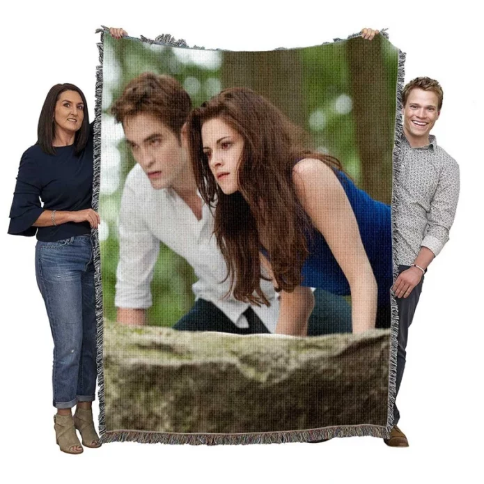 The Twilight Saga Breaking Movie Dawn First Hunt Woven Blanket