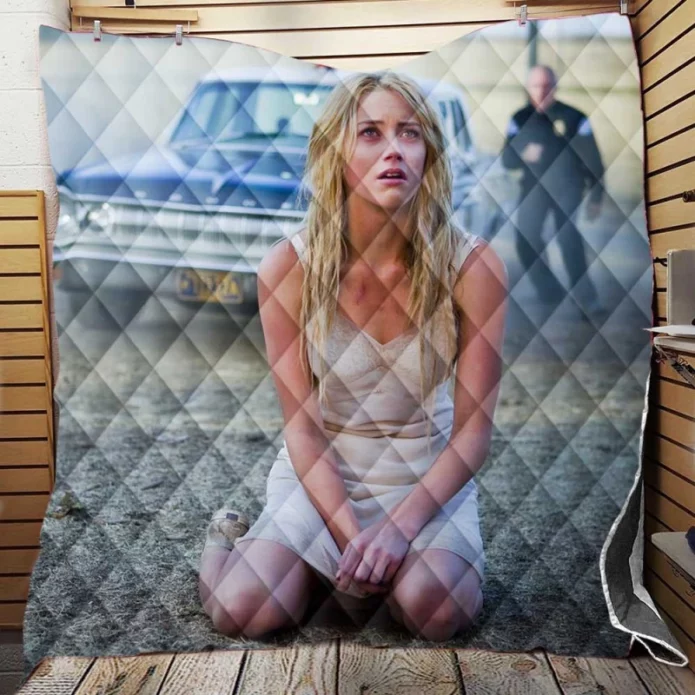 The Ward Movie Amber Heard Quilt Blanket