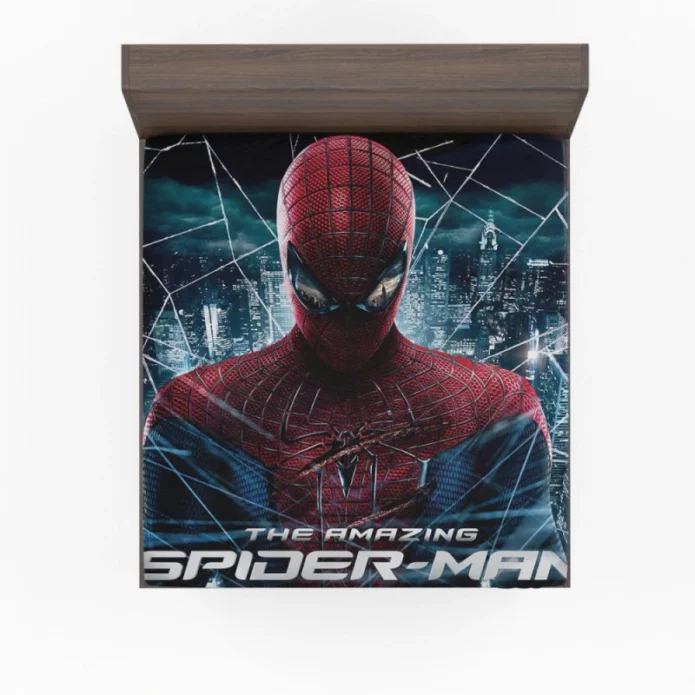 The new Amazing Spider-man suit Movie Fitted Sheet