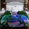 Theo Rossi as Burt Cummings in Army of the Dead Movie Duvet Cover