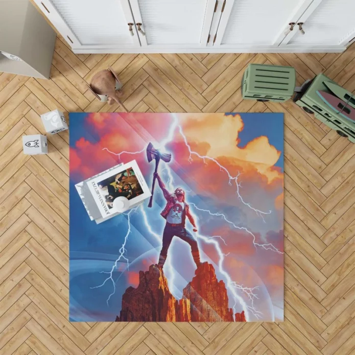 Thor Love and Thunder Movie Marvel Rug