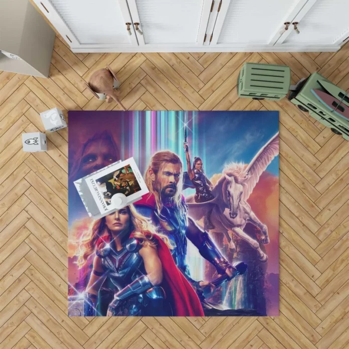 Thor Love and Thunder Movie Rug