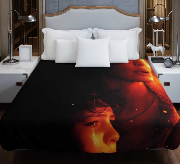 Those Who Wish Me Dead Movie Angelina Jolie Duvet Cover