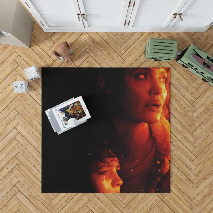 Those Who Wish Me Dead Movie Angelina Jolie Rug