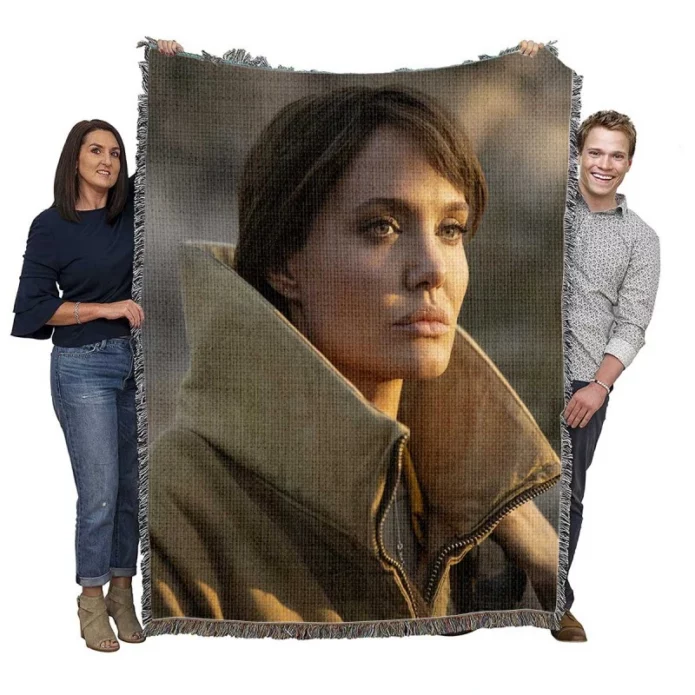 Those Who Wish Me Dead Movie Hannah Faber Woven Blanket