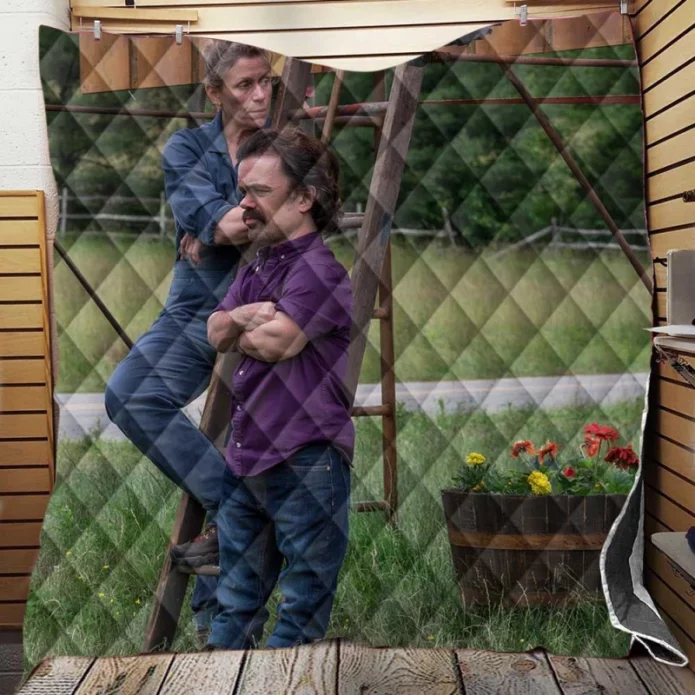 Three Billboards Outside Ebbing Missouri Movie Quilt Blanket