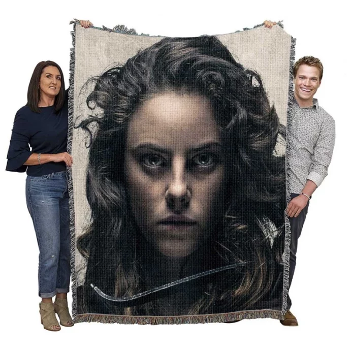 Tiger House Movie Kaya Scodelario Woven Blanket