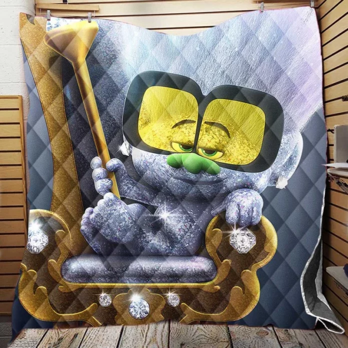 Tiny Diamond Character Poster Movie Quilt Blanket