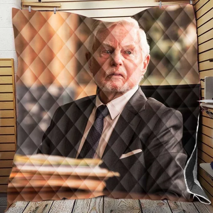 Tomb Raider Movie Derek Jacobi Quilt Blanket