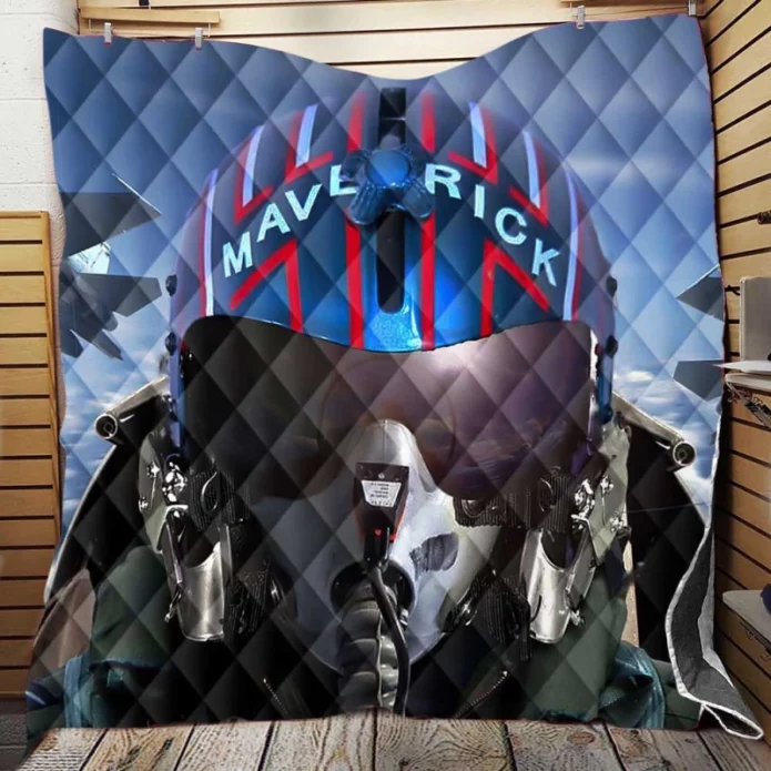 Top Gun Movie Quilt Blanket