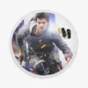 Tracers Movie Taylor Lautner Round Beach Towel