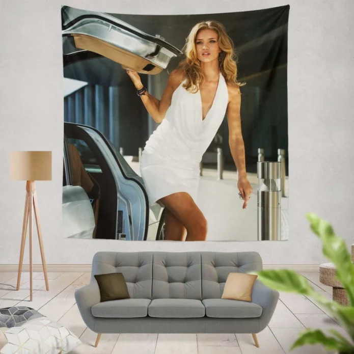 Transformers Dark of the Moon Movie Rosie Huntington-Whiteley Wall Hanging Tapestry