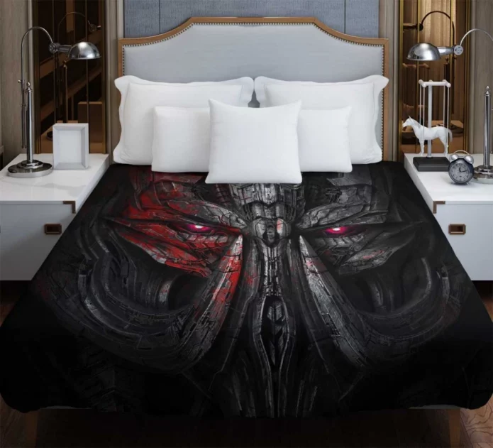 Transformers The Last Knight Movie Megatron Duvet Cover