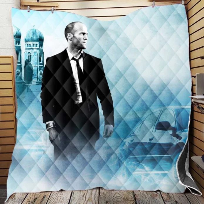 Transporter 3 Movie Jason Statham Quilt Blanket