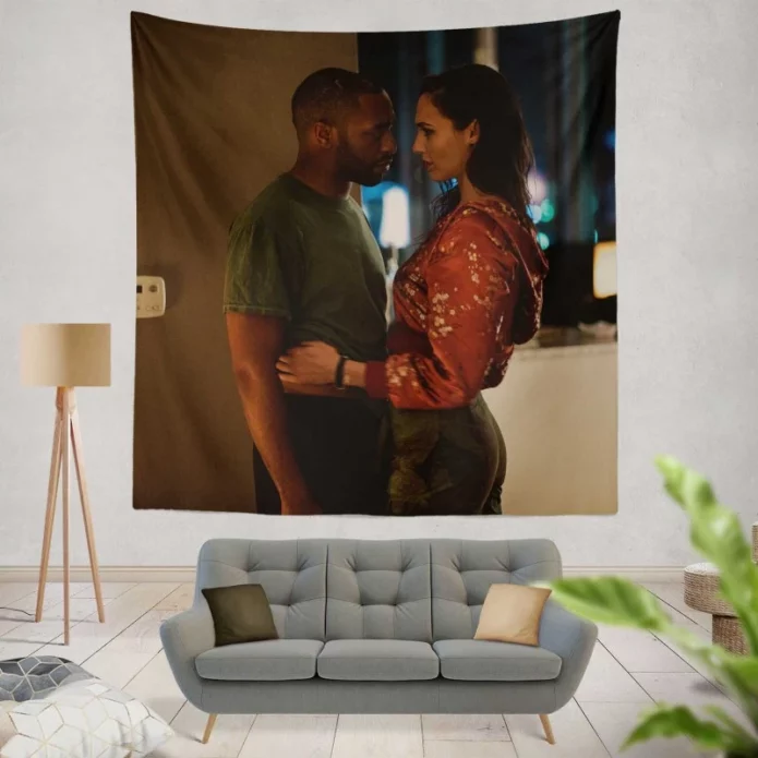 Triple 9 Movie Chiwetel Ejiofor Gal Gadot Wall Hanging Tapestry