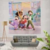 Turning Red Movie Comedy Fantasy Wall Hanging Tapestry