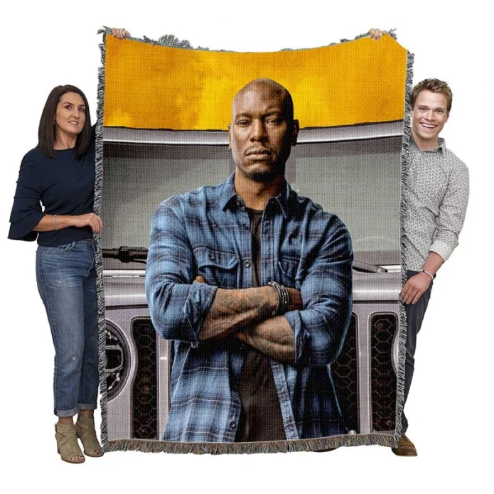 Tyrese Gibson Roman Pearce Fast & Furious 9 Movie Woven Blanket