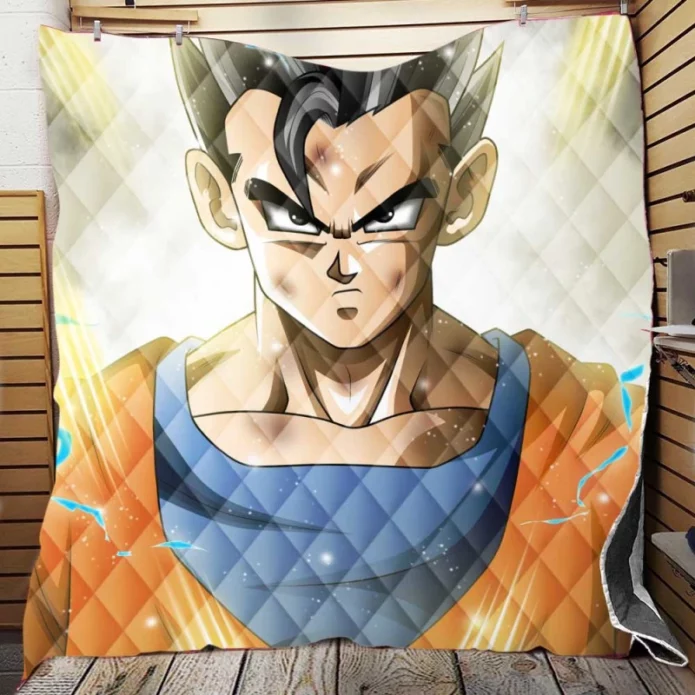 Ultimate Gohan Mystic Gohan Dragon Ball Super Quilt Blanket