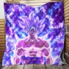 Ultra Instinct Goku Dragon Ball Super Anime Quilt Blanket