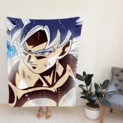 Ultra Instinct Goku Teen Fleece Blanket