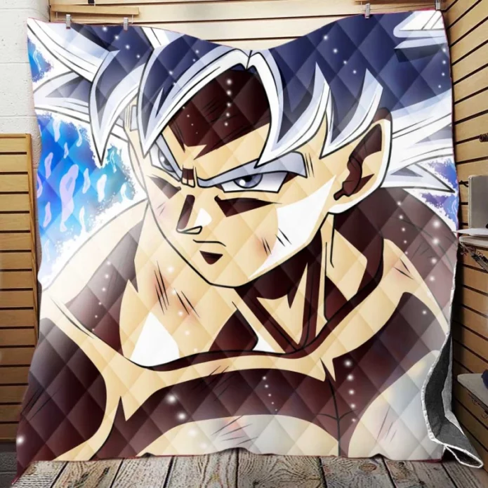 Ultra Instinct Goku Teen Quilt Blanket