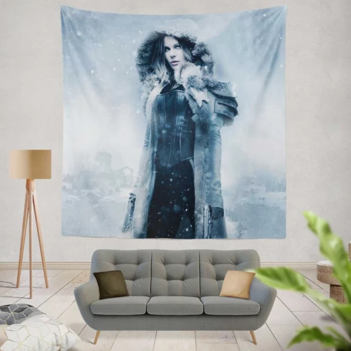 Underworld Blood Wars Movie Kate Beckinsale Wall Hanging Tapestry