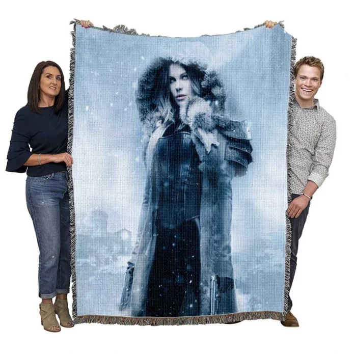 Underworld Blood Wars Movie Kate Beckinsale Woven Blanket