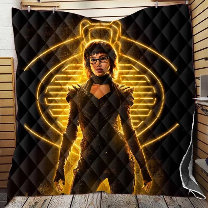 Ursula Corbero As Baroness In Snake Eye Movie Quilt Blanket