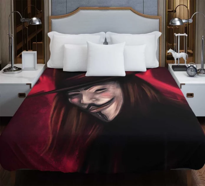 V For Vendetta Movie Duvet Cover