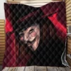 V For Vendetta Movie Quilt Blanket