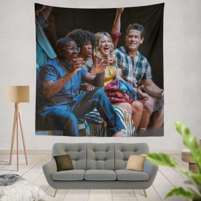 Vacation Friends Movie John Cena Meredith Hagner Wall Hanging Tapestry