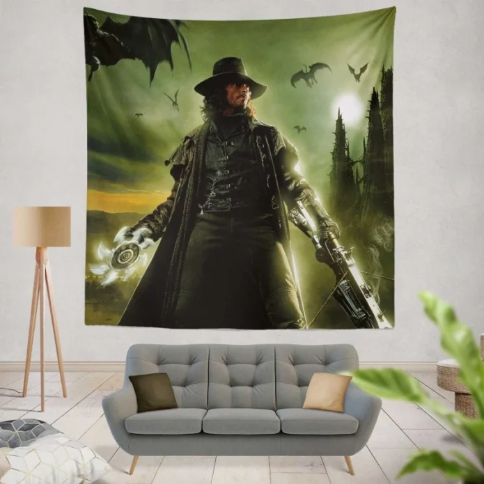 Van Helsing Movie Hugh Jackman Wall Hanging Tapestry
