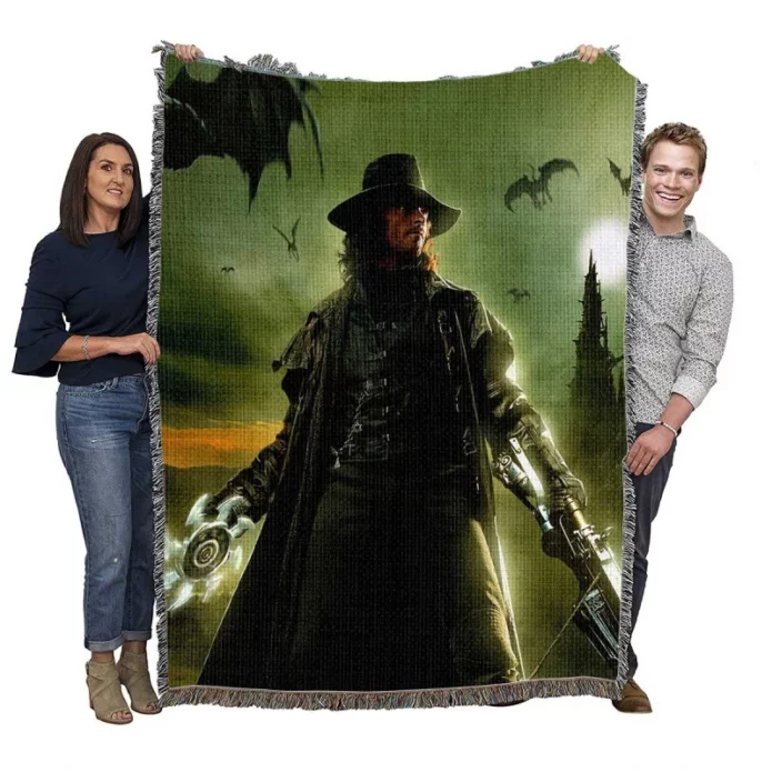 Van Helsing Movie Hugh Jackman Woven Blanket