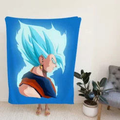 Vegeta Dragon Ball Minimal Design Fleece Blanket