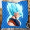 Vegeta Dragon Ball Minimal Design Quilt Blanket
