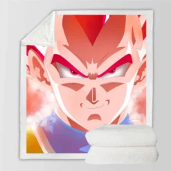 Vegeta Dragon Ball Super Anime Sherpa Fleece Blanket