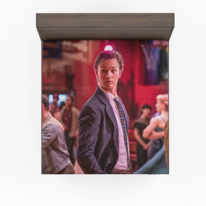 West Side Story Movie Ansel Elgort Fitted Sheet