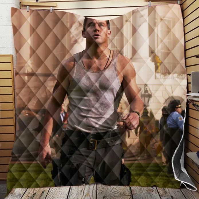 White House Down Movie Channing Tatum Quilt Blanket