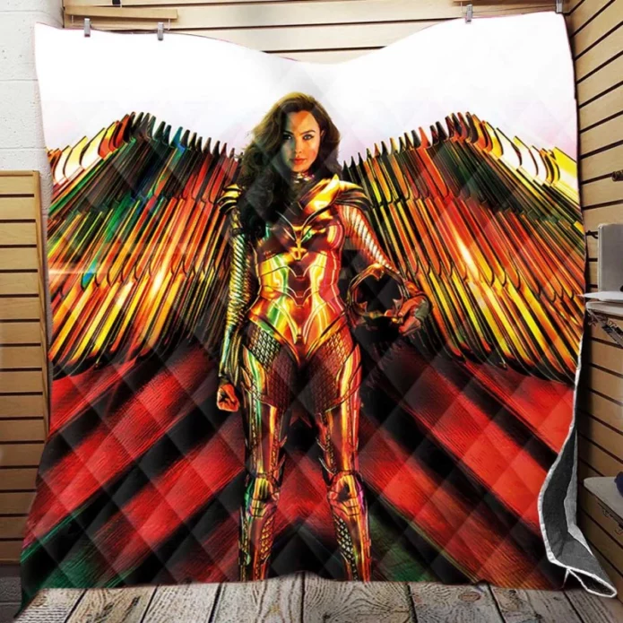 Wonder Woman 1984 Movie Gal Gadot Quilt Blanket