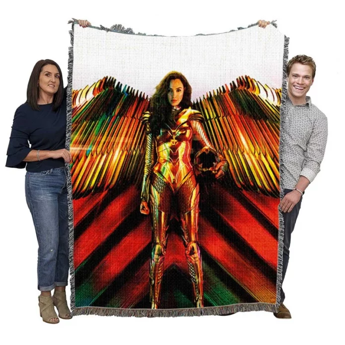 Wonder Woman 1984 Movie Gal Gadot Woven Blanket
