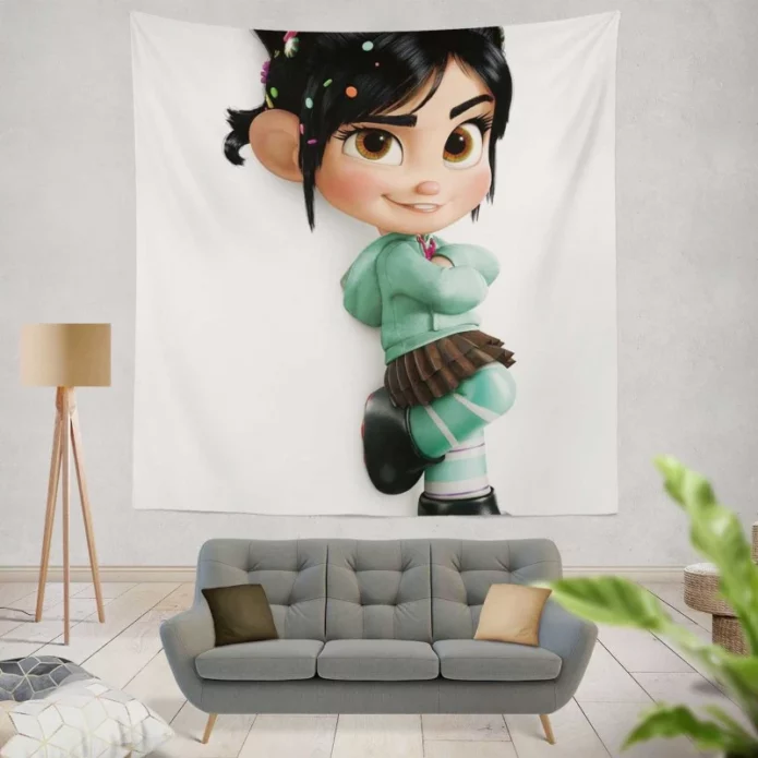 Wreck-It Ralph Movie Vanellope von Schweetz Wall Hanging Tapestry