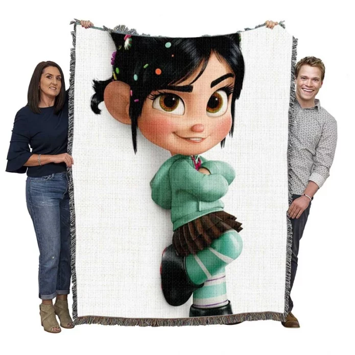 Wreck-It Ralph Movie Vanellope von Schweetz Woven Blanket