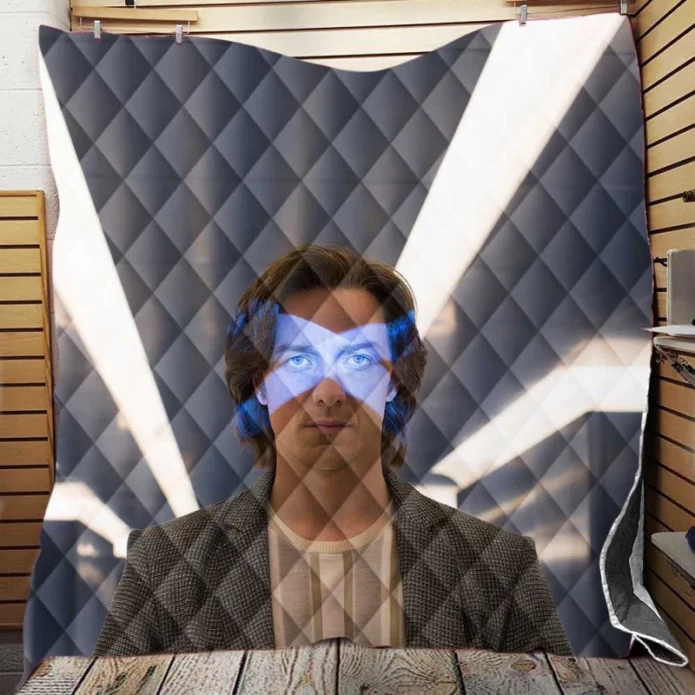 X-Men Apocalypse Movie James McAvoy Professor X Quilt Blanket