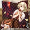 Yuuka Kazami Touhou Japanese Anime Girl Quilt Blanket