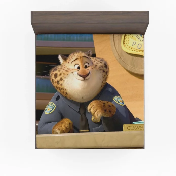 Zootopia Movie Benjamin Fitted Sheet