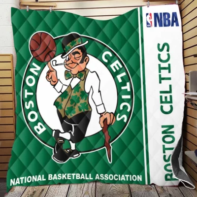 Boston Celtics NBA Basketball Quilt Blanket