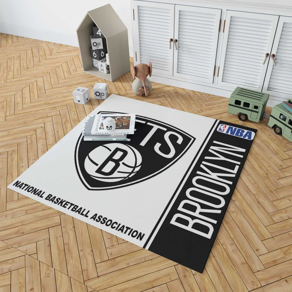 Brooklyn Nets 5x8 Rug